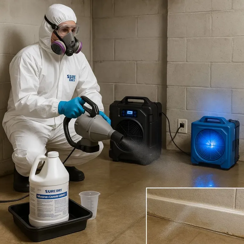 Sanitization and Odor Removal process in Northwest Harborcreek, PA