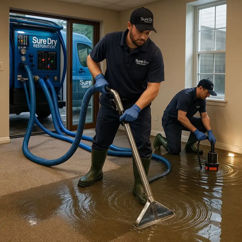 Water Extraction and Removal process in Northwest Harborcreek, PA